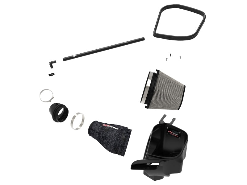 aFe 2021 Dodge Durango SRT Hellcat Track Series Carbon Fiber Cold Air Intake System w/ Pro DRY S - Burkken Auto Parts