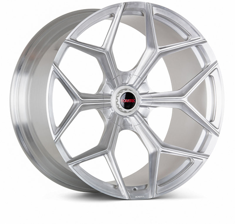 Vossen x Novitec NL4-5L 21x12.5 - 5x112 BP - ET43 - Brushed Gloss Clear Lamborghini Huracan Rr Wheel