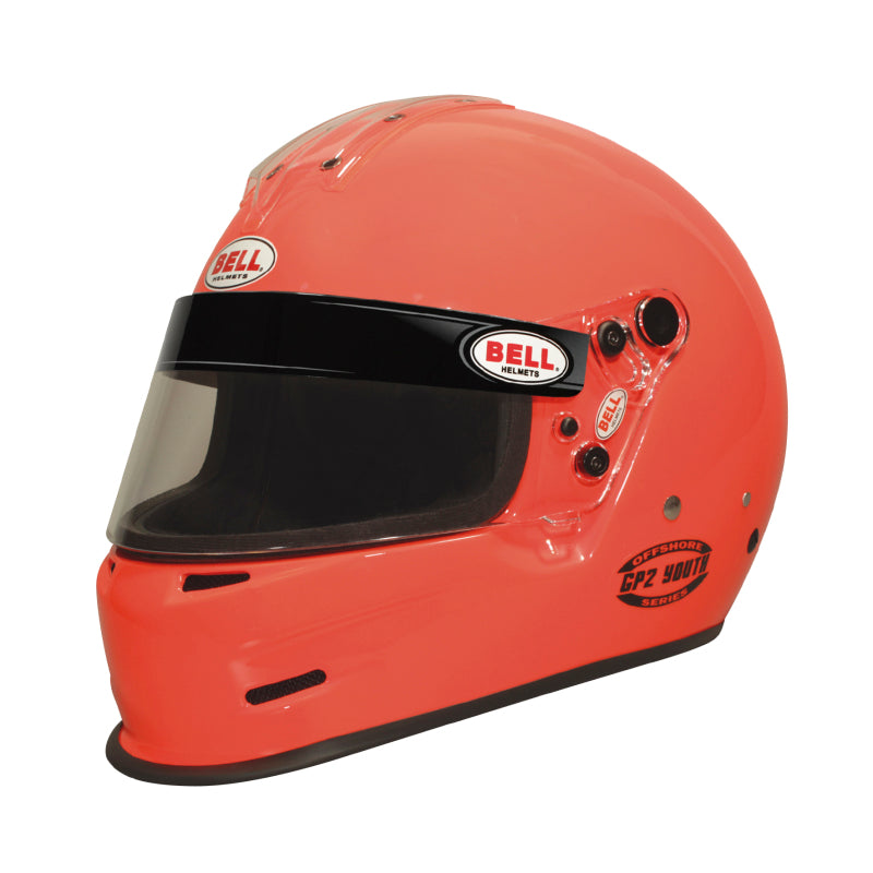 Bell GP2 SFI241 Brus Helmet -- Size 56 (Orange) - Burkken Auto Parts