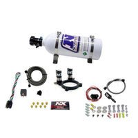 Nitrous Express Ford 3.5L/3.7L V6 Nitrous Plate Kit w/5lb Bottle - Burkken Auto Parts