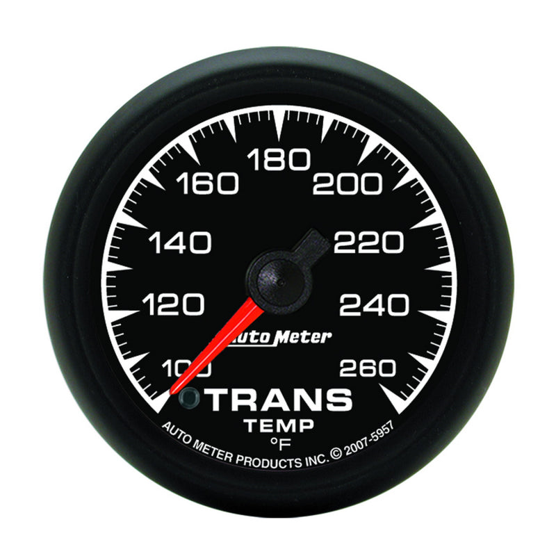 Autometer ES 52.4mm Full Sweep Electronic 100-260 Degree F Transmission Temprature Gauge - Burkken Auto Parts