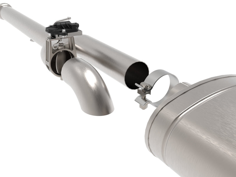 aFe Gemini XV 3in 304SS CB Exhaust w/ Cutout 14-19 GM Trucks 4.3/5.3L w/ Pol Tips - CrewCab/Extended - Burkken Auto Parts