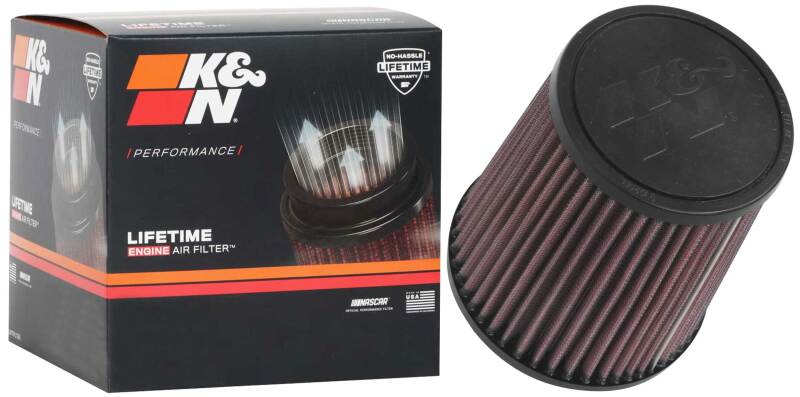 K&N Universal Clamp-On Air Filter 3-15/16in FLG / 5-1/2in B / 4-1/2in T / 6in H - Burkken Auto Parts
