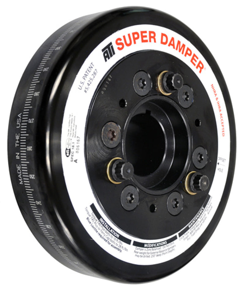 ATI Damper - 7.074in - Alum LW - Chevy BB - 3 Ring - Burkken Auto Parts