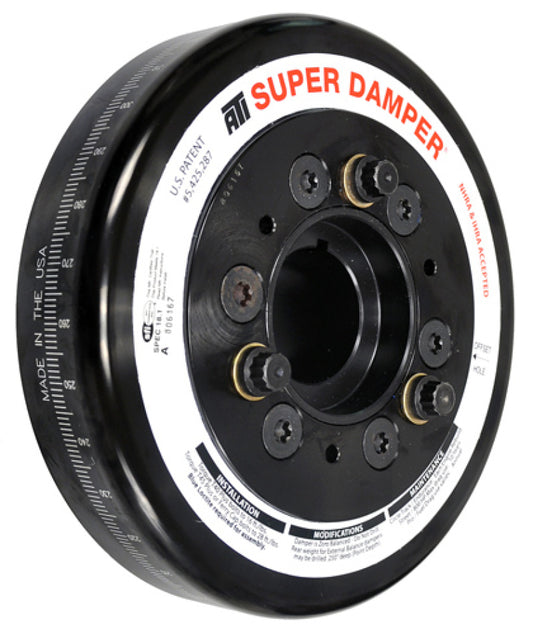 ATI Damper - 7.074in - Alum LW - Chevy BB - 3 Ring - Burkken Auto Parts