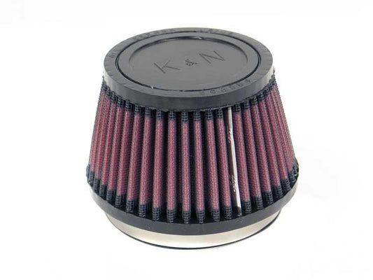 K&N Filter Universal Rubber Filter 3 1/2 inch Flange 4 5/8 inch Base 3 1/2 inch Top 3 inch Height - Burkken Auto Parts