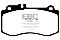 EBC 10+ Mercedes-Benz E350 3.5 AMG Sport Package Redstuff Front Brake Pads - Burkken Auto Parts