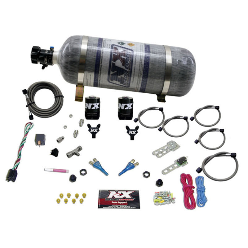 Nitrous Express GM TBI Nitrous Kit (50-125HP) w/Composite Bottle - Burkken Auto Parts