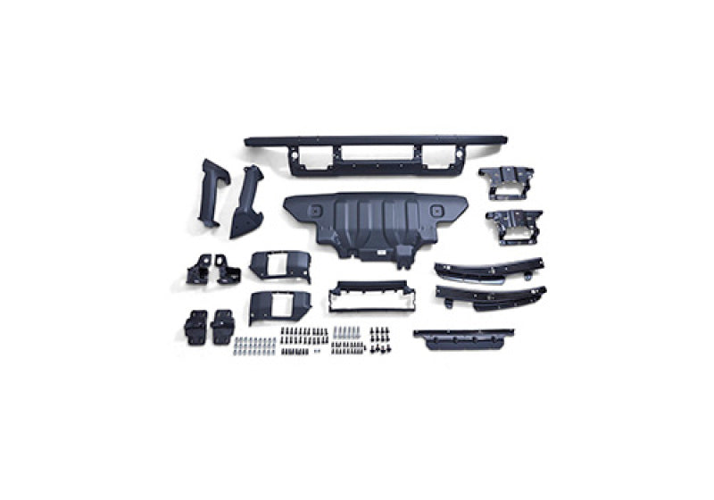 Ford Racing 21-26 Ford Bronco Heavy Duty Modular Front Bumper Kit w/ Park Aid - Burkken Auto Parts