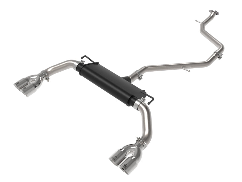 aFe 19-21 Lexus UX200 Takeda 2in - 2.5in. 304 SS Cat-Back Exhaust System w/ Polished Tip - Burkken Auto Parts