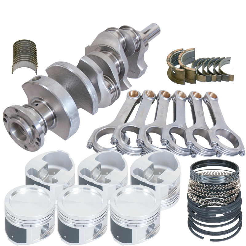Eagle Buick 3.8L V6 3.400in Ext Balance Crank 5.967in H-Beam 3.810in Pistons Rotating Assembly - Burkken Auto Parts