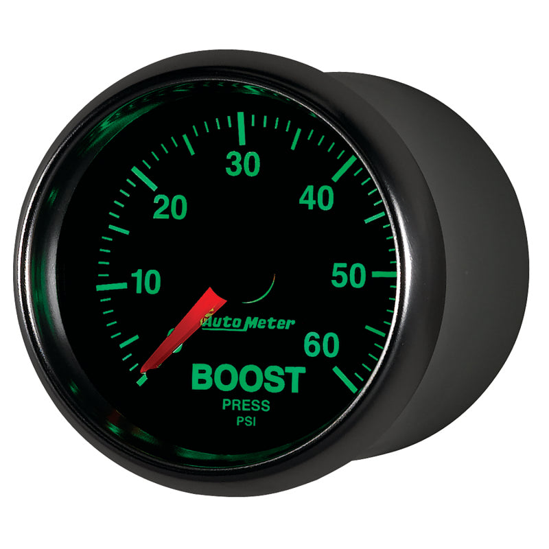 Autometer GS 52mm 0-60 psi Mechanical Boost Gauge - Burkken Auto Parts