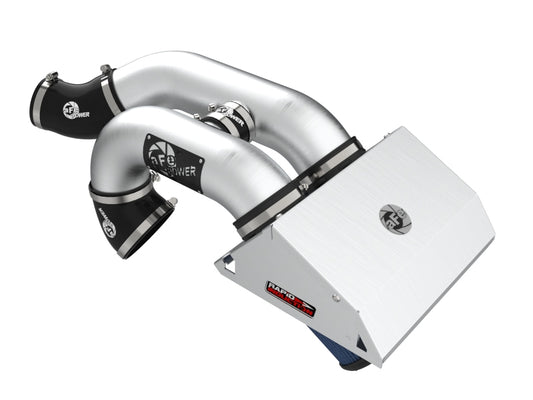 aFe Rapid Induction Pro 5R Cold Air Intake System Brushed 21-22 Ford F-150 Raptor V6-3.5L (tt) - Burkken Auto Parts