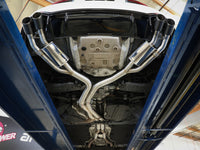 aFe 18-20 Audi RS5 Coupe MACH Force-Xp 3in to 2.5in 304 SS Axle-Back Exhaust System-Quad Carbon Tips - Burkken Auto Parts