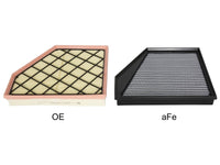 aFe Magnum FLOW Pro DRY S OE Replacement Filter 2016 Chevrolet Camaro SS V8 6.2L - Burkken Auto Parts