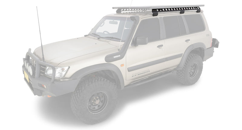 Rhino-Rack Toyota Landcruiser 80 Series Wagon Backbone Mounting System - Long Guttermount - Burkken Auto Parts