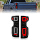 ANZO 19-21 Chevy Silverado Work Truck Full LED Taillights Blk Housing Clear Lens G2 (w/C light Bars) - Burkken Auto Parts