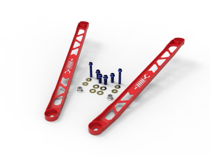 aFe CONTROL 304 Stainless Steel Front Suspension Strut Brace Red - Toyota GR Supra (A90) 20-21 - Burkken Auto Parts