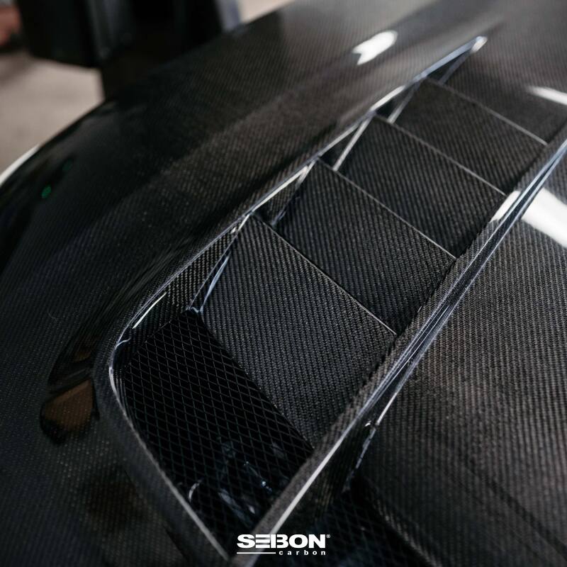 Seibon 2023 Honda Civic Type R TV-Styler Double Side Carbon Fiber Hood - Burkken Auto Parts