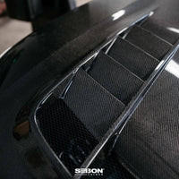 Seibon 2023 Honda Civic Type R TV-Styler Double Side Carbon Fiber Hood - Burkken Auto Parts