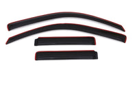 AVS 02-09 Chevy Trailblazer Ventvisor In-Channel Front & Rear Window Deflectors 4pc - Smoke - Burkken Auto Parts
