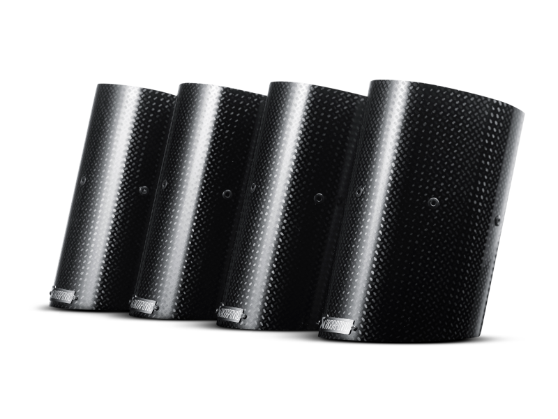 Akrapovic 07-13 BMW M3 (E90/E92/E93) Tail Pipe Set (Carbon) - Burkken Auto Parts