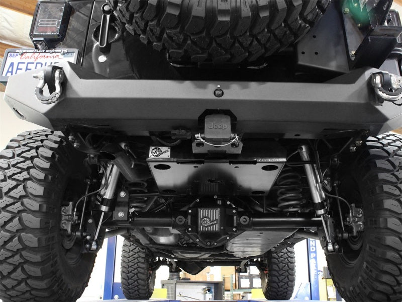 aFe Power Cover Glide Guard On Board Compressor Mount 07-14 Jeep Wrangler JK V6 3.6L-3.8L - Burkken Auto Parts