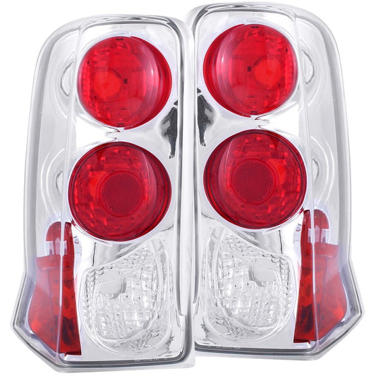 ANZO 2002-2006 Cadillac Escalade Taillights Chrome - Burkken Auto Parts
