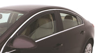 AVS 11-17 Buick Regal Ventvisor In-Channel Front & Rear Window Deflectors 4pc - Smoke - Burkken Auto Parts
