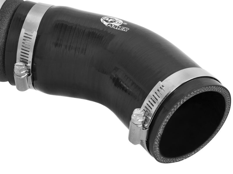 aFe BladeRunner 3in Black Intercooler Tube Cold Side w/ Couplings & Clamps 07-10 BMW 335i 3.0L (tt) - Burkken Auto Parts
