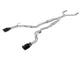 aFe POWER Takeda 2.5in 304 SS CB Exhaust w/ Black Tips 17-19 Infiniti Q60 V6-3.0L (tt) - Burkken Auto Parts