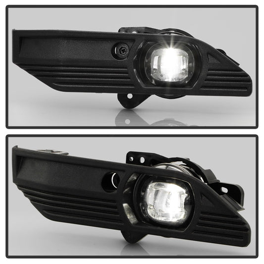 Spyder 23-25 GMC Canyon OEM LED Fog Lights w/Switch - Clear (FL-GCAN21-LED-C)