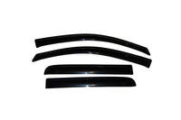 AVS 04-15 Nissan Titan Crew Cab Ventvisor Outside Mount Window Deflectors 4pc - Smoke - Burkken Auto Parts