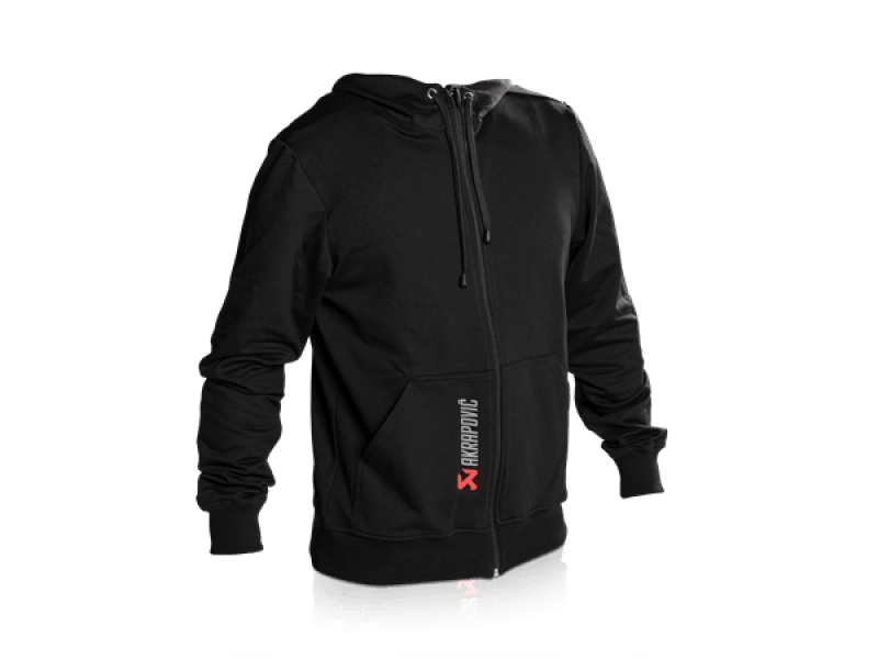 Akrapovic Mens Akrapovic Logo Black Hoodie - XXL - Burkken Auto Parts