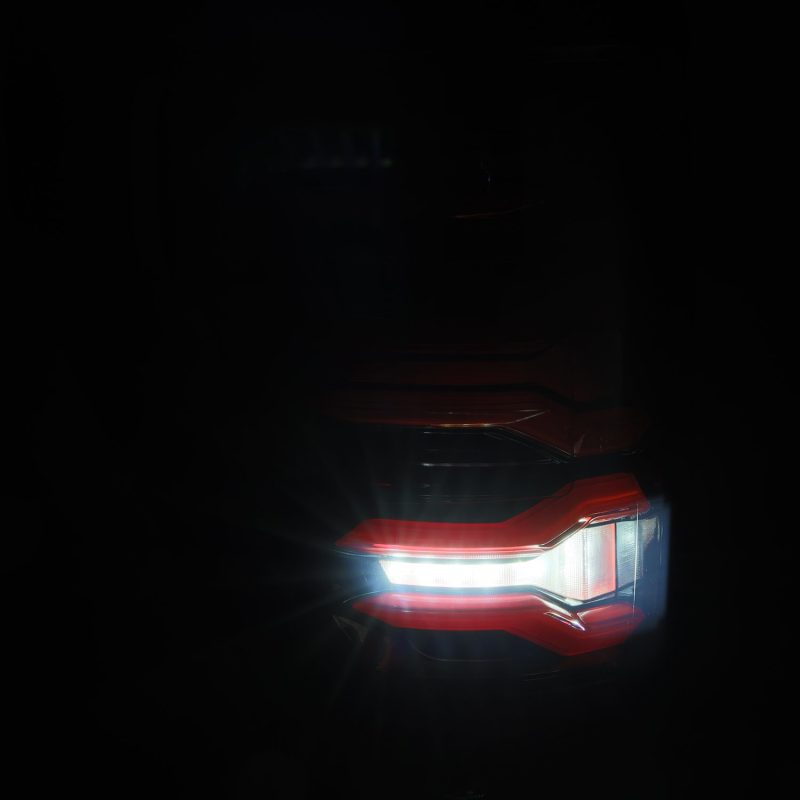 AlphaRex 21-22 Ford F-150 LUXX LED Taillights Black/Red - Burkken Auto Parts