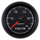 Autometer ES 2-1/16in 18V Digital Stepper Motor Voltmeter - Burkken Auto Parts