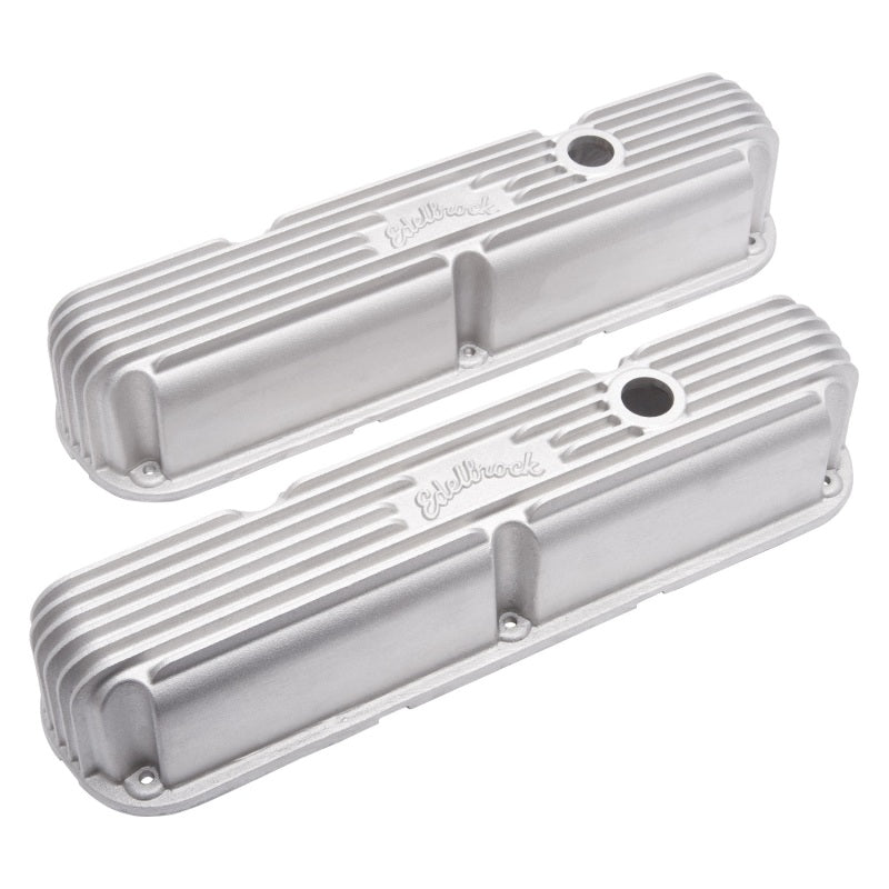 Edelbrock Valve Cover Classic Series Chrysler La 318-340-360 CI V8 Satin - Burkken Auto Parts
