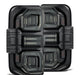 AlphaRex 21-24 Ford Bronco NOVA LED Tail Lights - Alpha-Black - Burkken Auto Parts