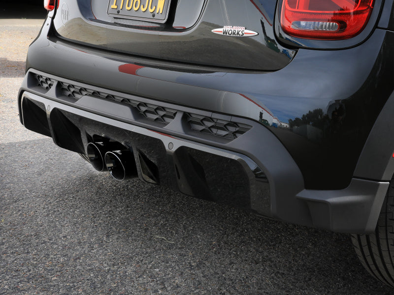 aFe 14-24 Mini Cooper S MACH Force-Xp 3in to 2-1/2in 304SS Cat-Back Exhaust w/ Black Tip - Burkken Auto Parts