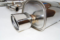 Invidia 08-09 WRX Sedan Q300 Dual Stainless Steel Tip Cat-back Exhaust - Burkken Auto Parts
