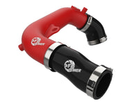 aFe 2024+ Jeep Wrangler JL L4-2.0L (t) BladeRunner 2-1/2in Aluminum Hot Charge Pipe - Red - Burkken Auto Parts