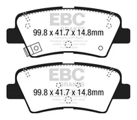 EBC 12+ Hyundai Elantra GT 2 Greenstuff Rear Brake Pads - Burkken Auto Parts