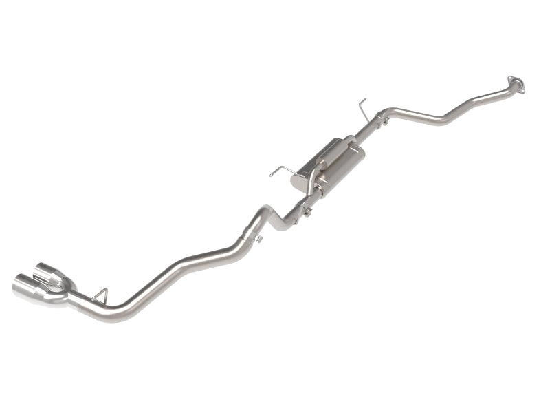 aFe 24-25 Toyota Tacoma L4-2.4L (t) Vulcan Series 2.5in to 3in Cat-Back w/ Polished Tip - Burkken Auto Parts