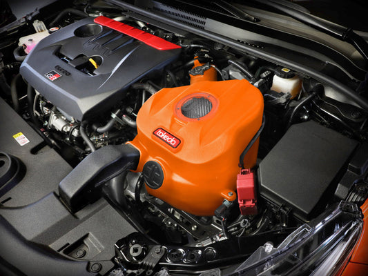 aFe 2023+ Toyota GR Corolla Takeda Momentum Cold Air Intake System Orange w/ Pro DRY S Filter
