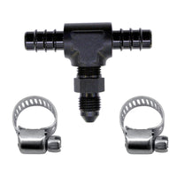 Nitrous Express 5/16 Fuel T 5/16 Hose Barb to 4AN Male - Burkken Auto Parts