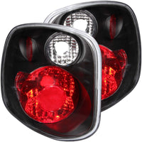 ANZO 2001-2003 Ford F-150 Taillights Black - Burkken Auto Parts