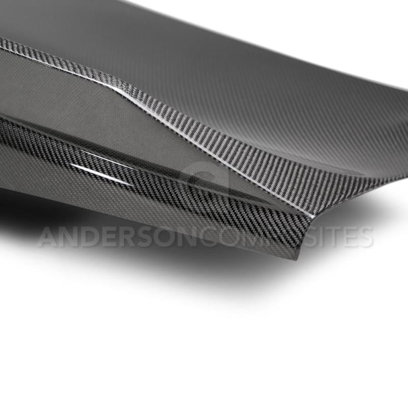 Anderson Composites 2016+ Chevy Camaro Carbon Fiber Double Sided Deck Lid w/ Integrated Spoiler - Burkken Auto Parts