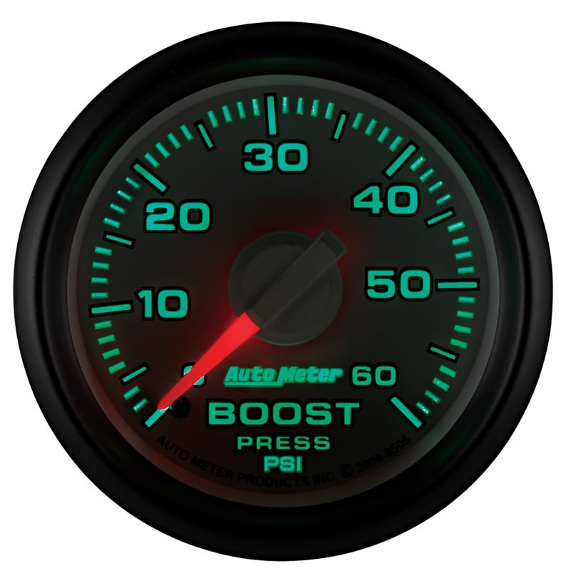 Autometer Factory Match 52.4mm Mechanical 0-60 PSI Boost Gauge - Burkken Auto Parts