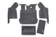 BedRug 11-16 Jeep JK Unlimited 4Dr Rear 5pc Cargo Kit (Incl Tailgate & Tub Liner) - Burkken Auto Parts