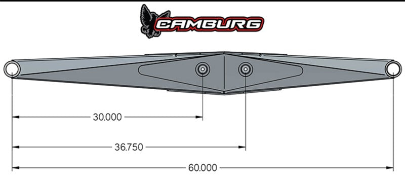 Camburg Race Series 60in. Lower Links (pair) - Burkken Auto Parts